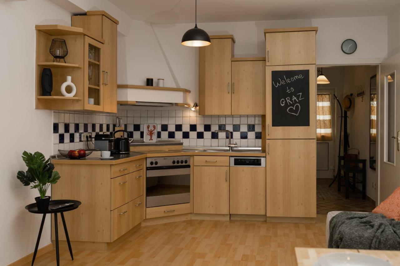 גראץ Fresh Apartment With Terrace + Free Parking מראה חיצוני תמונה